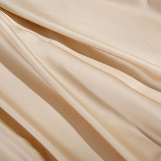 Charisma Σεντόνι King Size με Λάστιχο 200x200+40εκ. Rich Gold