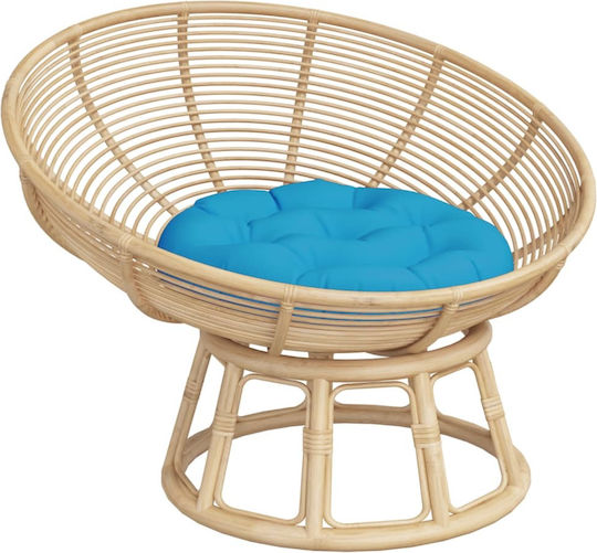 vidaXL Καναπέ Κήπου Μπλε 60x60εκ.
