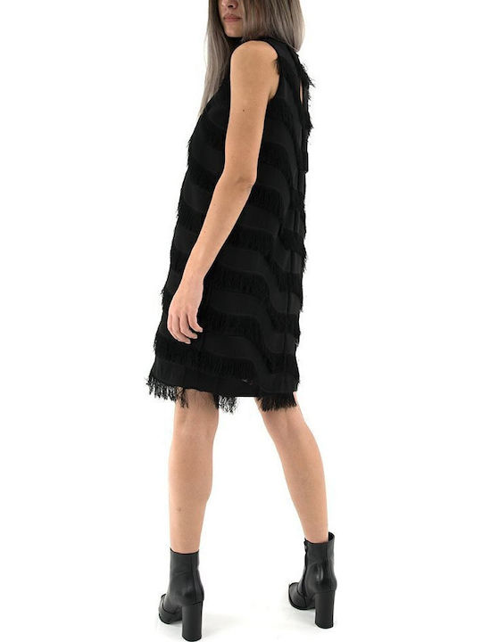 Dress Καλοκαιρινό Mini Βραδινό Φόρεμα Μαύρο