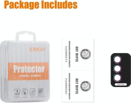 Προστασία Κάμερας Tempered Glass Μωβ για το Galaxy S24+