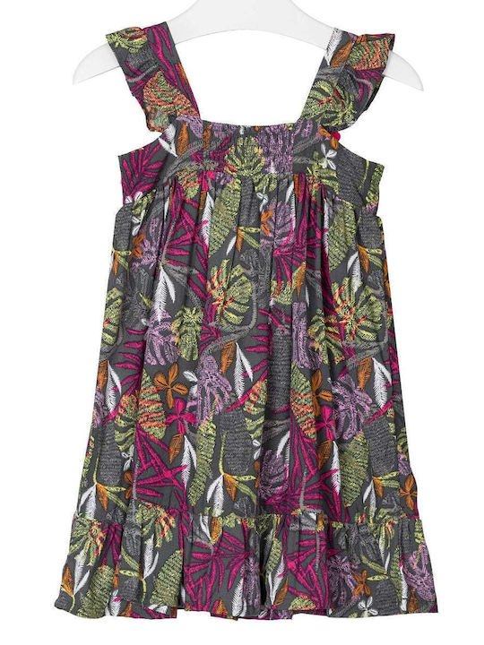 Losan Kids Dress Floral Sleeveless Multicolour