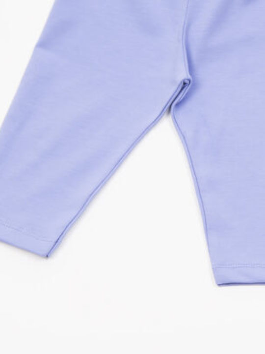 Trax Kids Capri Legging Light Blue