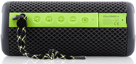 GoGEN Waterproof Bluetooth Speaker 10W with Battery Life up to 11.5 hours Black BS 270B