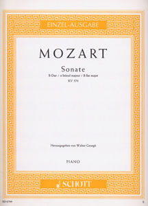 Schott W.a. Mozart - Sonate In B Flat Kv 570 / Εκδόσεις ) Sheet Music for Piano