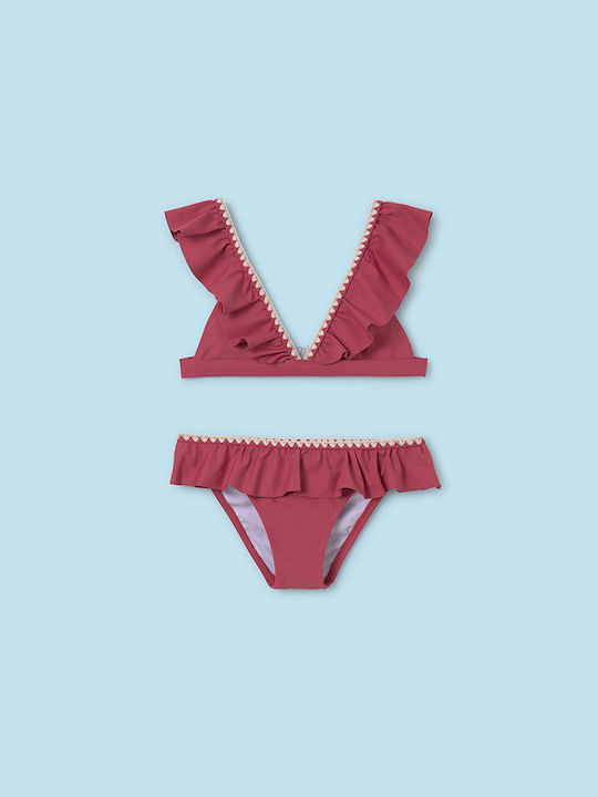 Mayoral Kids Swimwear Bikini Coffee