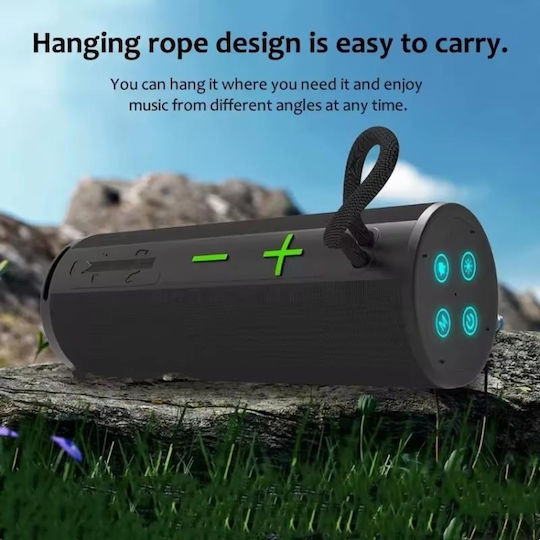 T&G Ηχείο Bluetooth 14W με Ραδιόφωνο και Διάρκεια Μπαταρίας έως 4 ώρες Μωβ TG-421