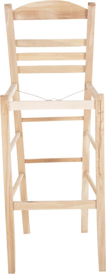 HomeMarkt Jhett Rahmen für Barhocker Hölzernes 5x39x104cm Beige