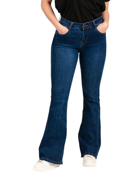 Damenhosen Jeans Jeans Bell Passager 27086 Blau