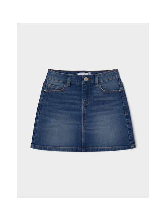 Kinder Jeansrock Blau