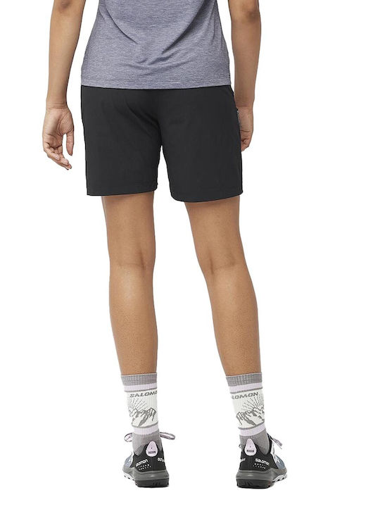 Salomon Wayfarer Women's Hiking Short Trousers Black