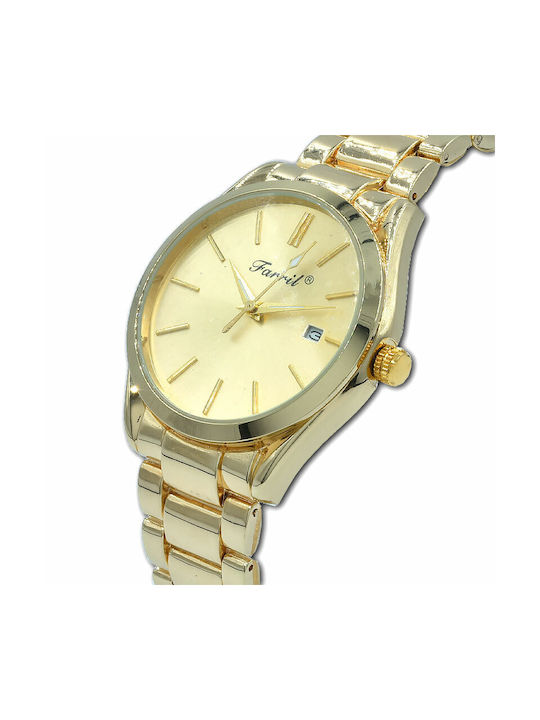 Farril Mirela Watch with Gold Metal Bracelet