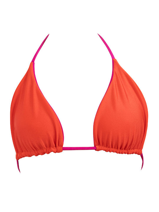 Ligea Bikini Τριγωνάκι Orange/fucsia