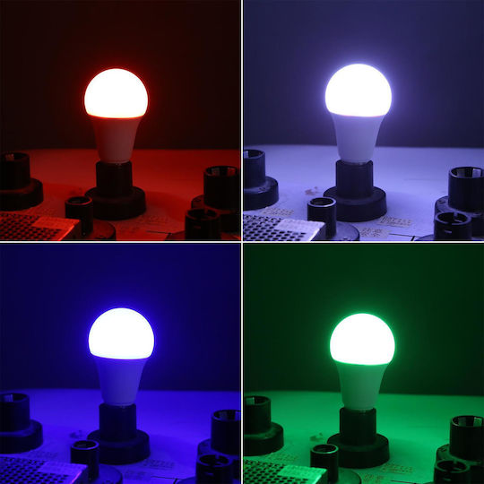 Smart Bulb LED 5W for Socket E27 and Shape A60 RGB