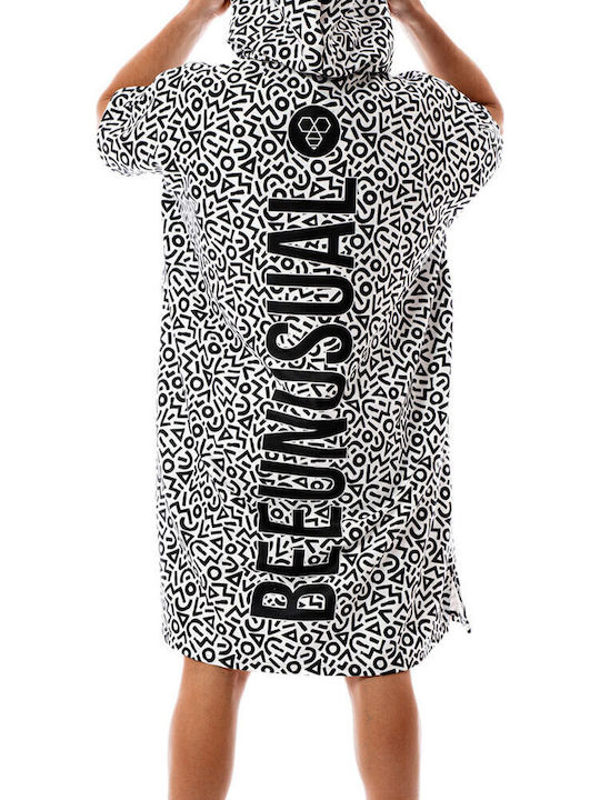 Bee. Unusual. Microfiber Beach Poncho Multicolour