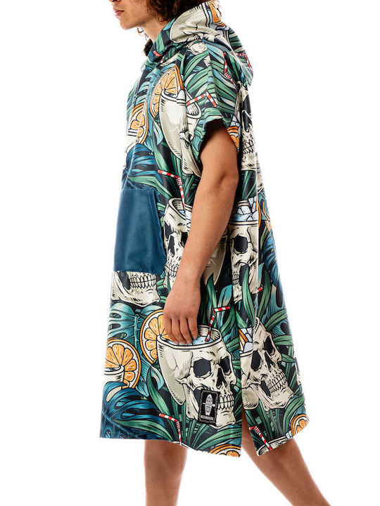 Bee. Unusual. Microfiber Beach Poncho Multicolour