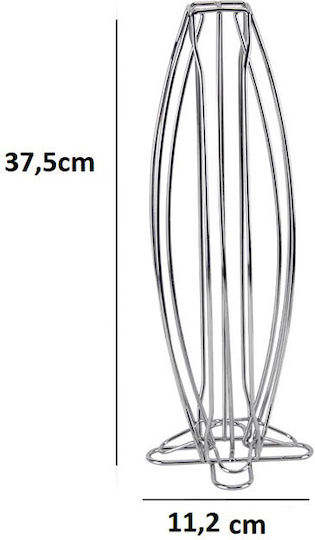 Cheffinger Metalic Bază pentru 40 capsule Nespresso 37.5x37.5x37.5cm CF-N04