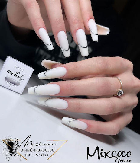 Mixcoco Poly Gel Νυχιών Λευκό 30ml