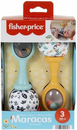 Fisher Price Дрънкалка Maracas за 3++ Месеца