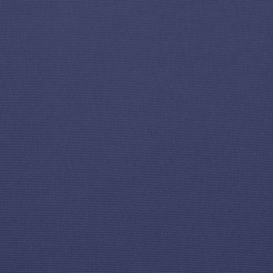 vidaXL Waterproof Bench Cushion for Palette with Backrest Navy Blue 2 Pieces 60x60cm