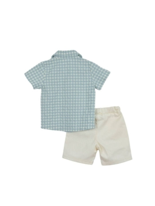 Buddies Kids Set with Shorts Summer 2pcs olive oil