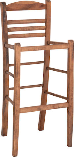HomeMarkt Gadiel Rahmen Für Barhocker Hölzernes 40.5x39x104cm Beige