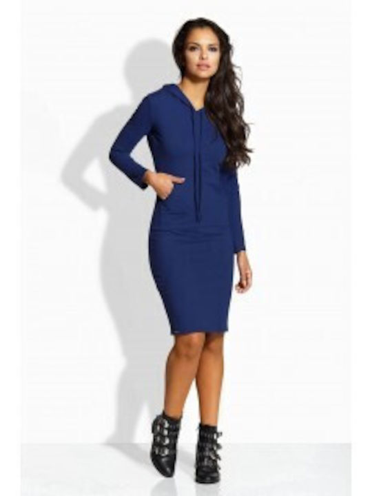 Lemoniade Midi Dress Navy Blue