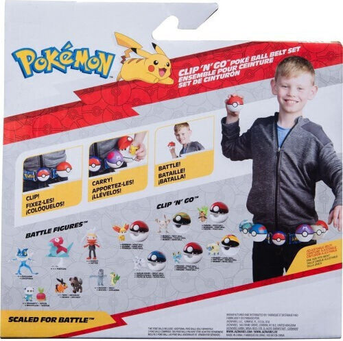 Pokemon Clip N Go Pokemon (Diferite Modele)