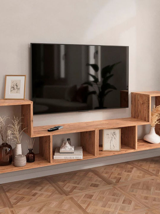 TV-Möbel Hölzernes Venito Pine Oak L183xB29.7xH53.8cm