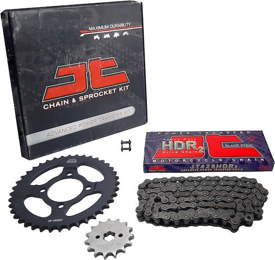 JT Sprockets Chain & Sprocket Kit for Honda Astrea Supra 100