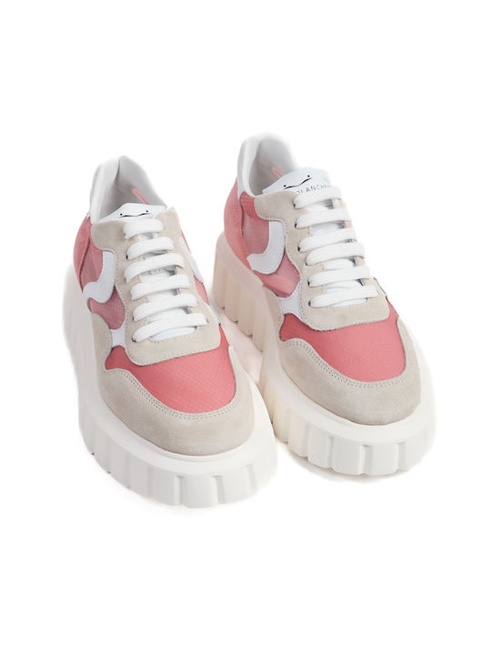 Voile Blanche Sneakers Rose