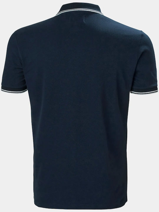 Polo Short Sleeve Blouse Navy Blue