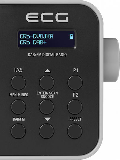 ECG RD110 Radio Reîncărcabil DAB+ cu USB Negru