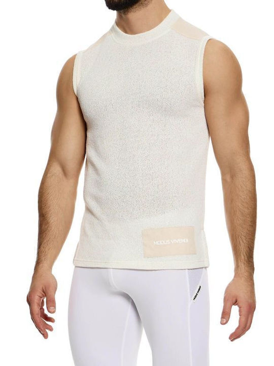 Modus Vivendi Men's Tank Top Beige