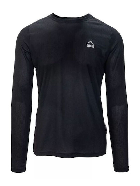 Elbrus Men's Long Sleeve Blouse Black