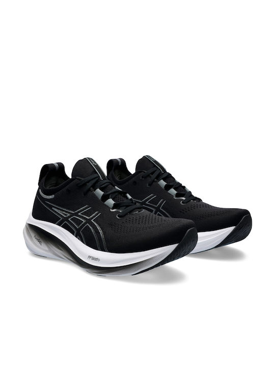 ASICS Gel-nimbus 26 Wide Ανδρικά Αθλητικά Παπούτσια Running Black / Graphite Grey