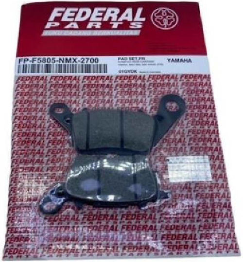 Federal Τακάκια Μοτοσυκλέτας Εμπρός για Yamaha Crypton