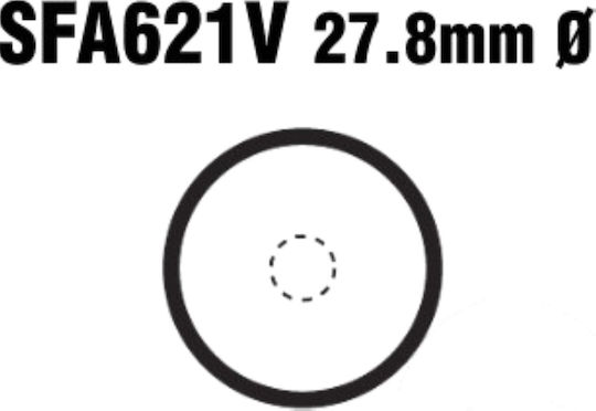 EBC Τακάκια Μοτοσυκλέτας Πίσω για Yamaha T-Max 530 / T-MAX 560