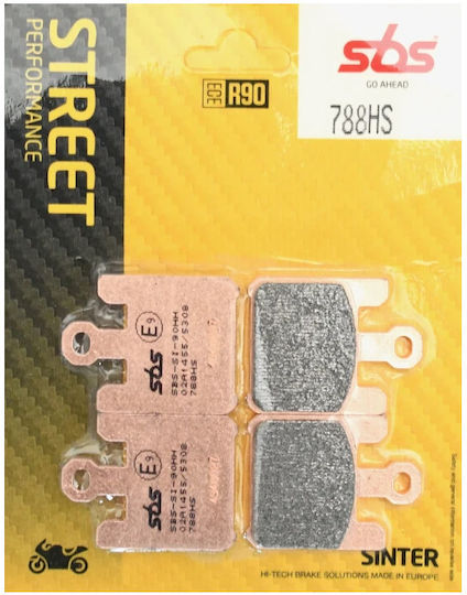 SBS Motorcycle Brake Pads Front for Kawasaki ZX-6R Ninja