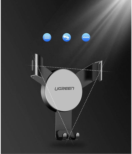 Ugreen Gravity Car Mobile Mount with Adjustable Hooks Gray