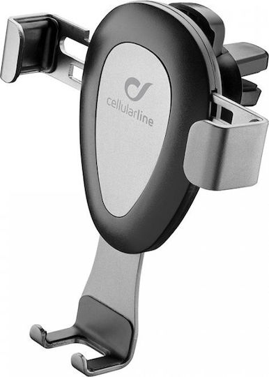 Cellular Line Βάση Κινητού Αυτοκινήτου Slide Handy Wing Pro με Ρυθμιζόμενα Άγκιστρα Μαύρη