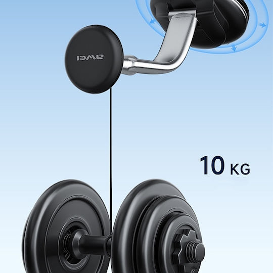 Awei X45 Car Mobile Mount with Magnet Black