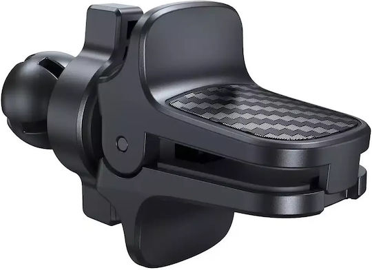 Joyroom Βάση Κινητού Αυτοκινήτου 4.5" - 6.7" με Ρυθμιζόμενα Άγκιστρα Μαύρη