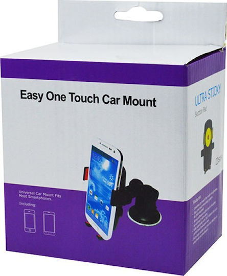 Auto Gs Car Mobile Mount with Adjustable Hooks Black