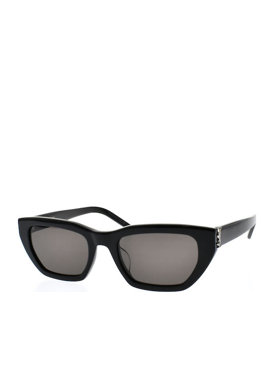 Ysl Unisex Ochelari de soare cu Negru Cadru și Negru Lentilă SL M127/F 001