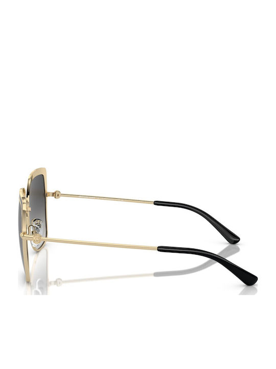Michael Kors Greenpoint Unisex Sonnenbrille mit Gold Metall Gestell