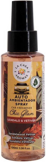La Casa de los Aromas Αρωματικό Σπρέι Αυτοκινήτου Σανδαλόξυλο 100ml