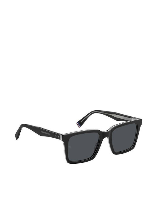 Tommy Hilfiger Sonnenbrillen mit Schwarz Rahmen und Schwarz Linse TH2067/S 807/IR