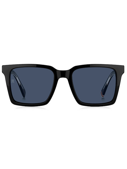 Tommy Hilfiger Sonnenbrillen mit Schwarz Rahmen und Blau Linse TH2067/S 807/KU