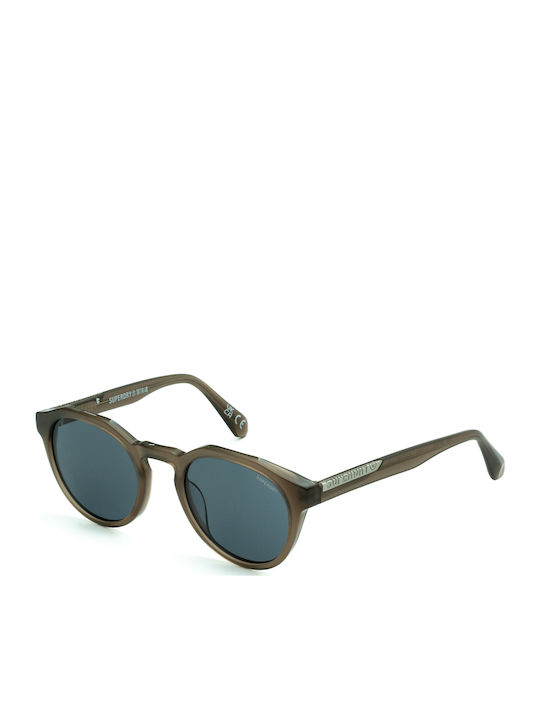 Superdry Sunglasses Brown with Acetate Frame & Gray Lens Superdry Sunglasses Brown with Acetate Frame & Gray Lens