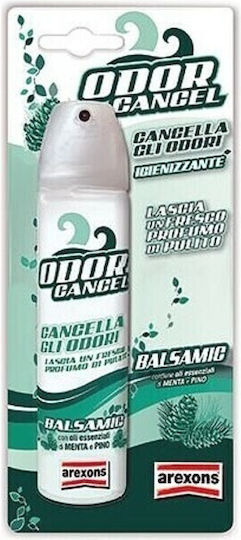 Arexons Αρωματικό Σπρέι Αυτοκινήτου Odor Cancel Balsamic 75ml